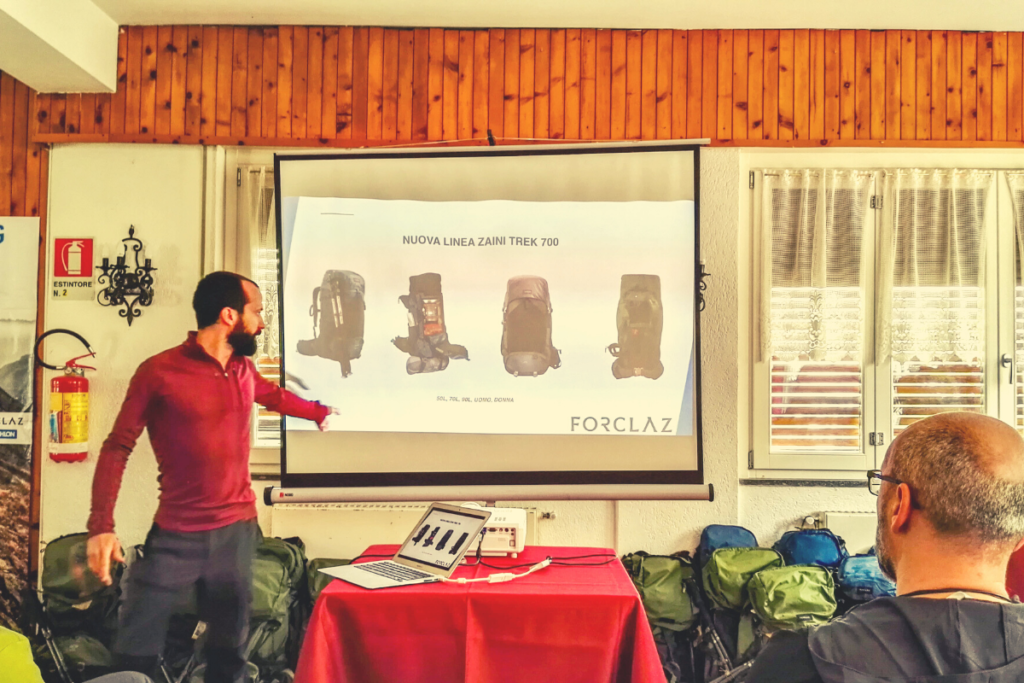 Rifugio S.E.L. Rocca Locatelli Press tour Decathlon