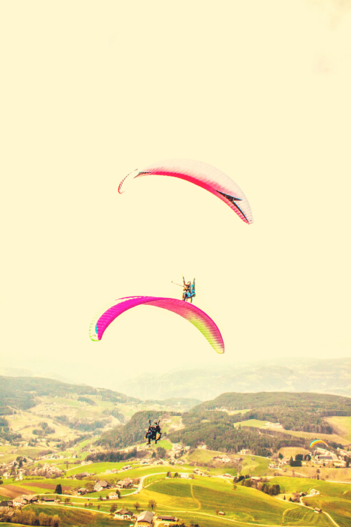parapendio in tandem